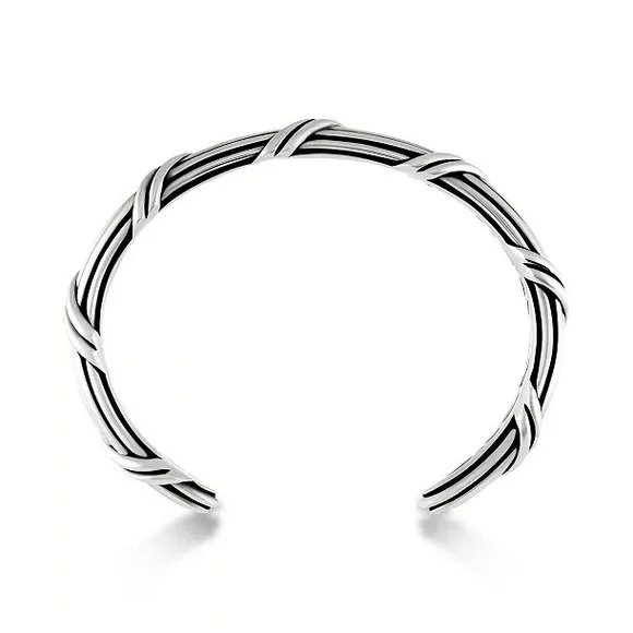 Peter Thomas Roth Designs Signature Classic Oval Cuff in Sterling Silver